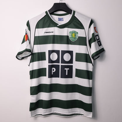 Retro 2001/03 Sporting Home Jersey C.RONALDO 28