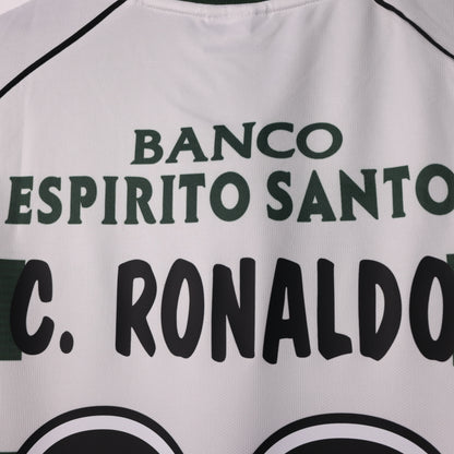 Retro 2001/03 Sporting Home Jersey C.RONALDO 28