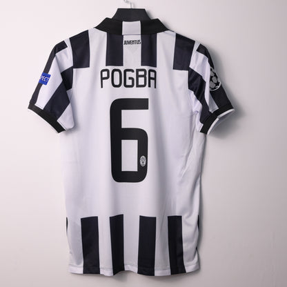 Retro 2014/15 Juventus Home Jersey POGBA 6 CUL