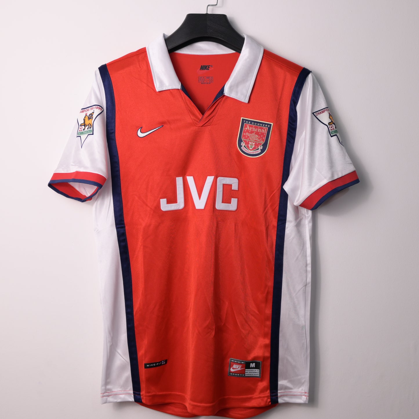 Retro 1998/99 Arsenal Home Jersey BERGKAMP 10