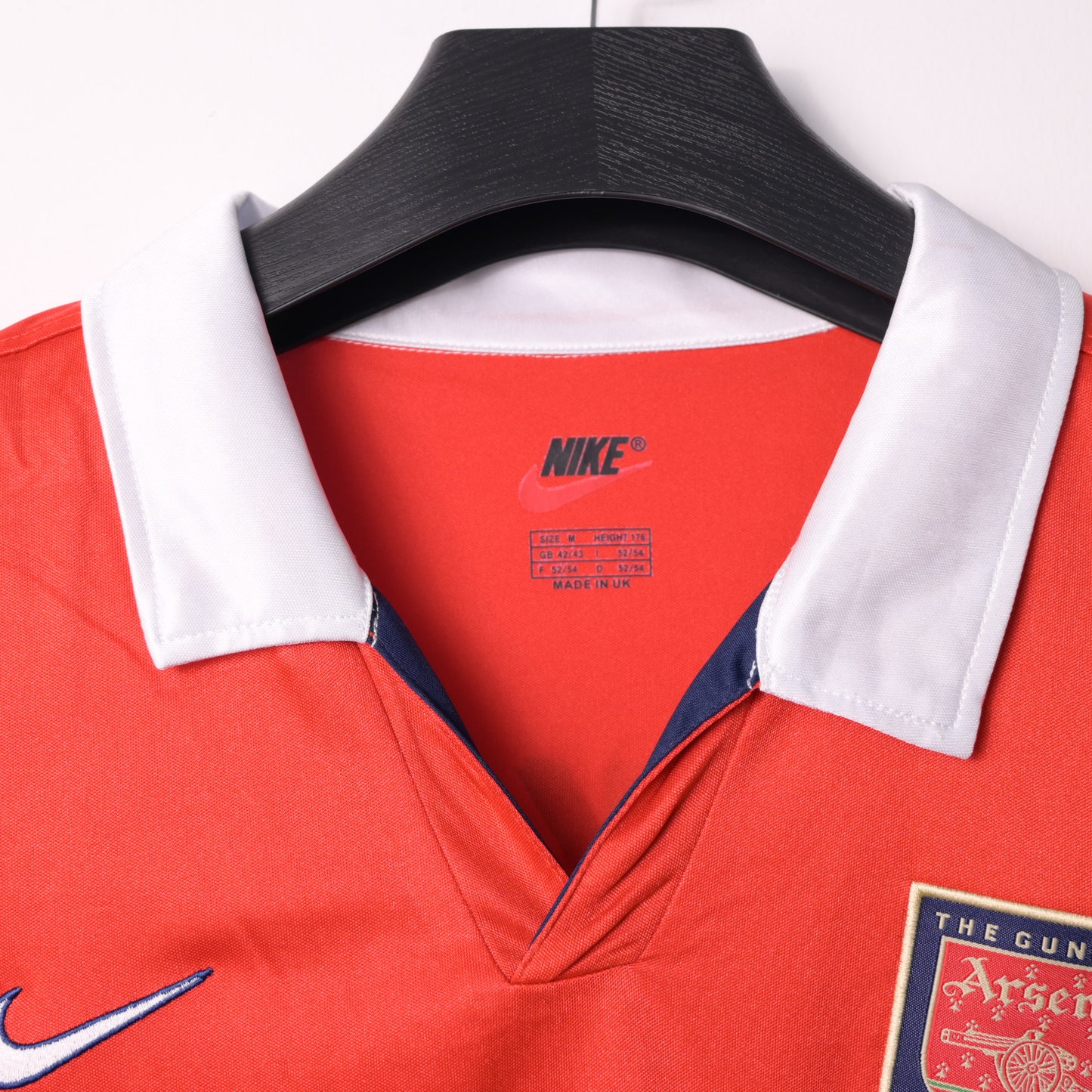 Retro 1998/99 Arsenal Home Jersey BERGKAMP 10