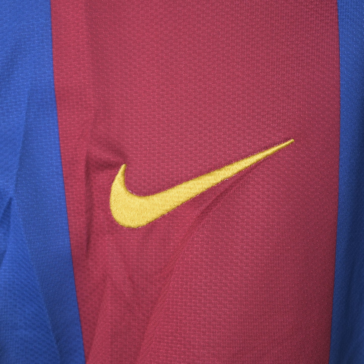 Barcelona 2007/08 Home Kit Long Sleeve Retro MESSI #19 LEP