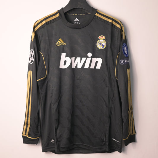 Real Madrid 2011/12 Away Kit Long Sleeve Adult RONALDO #7 UCL