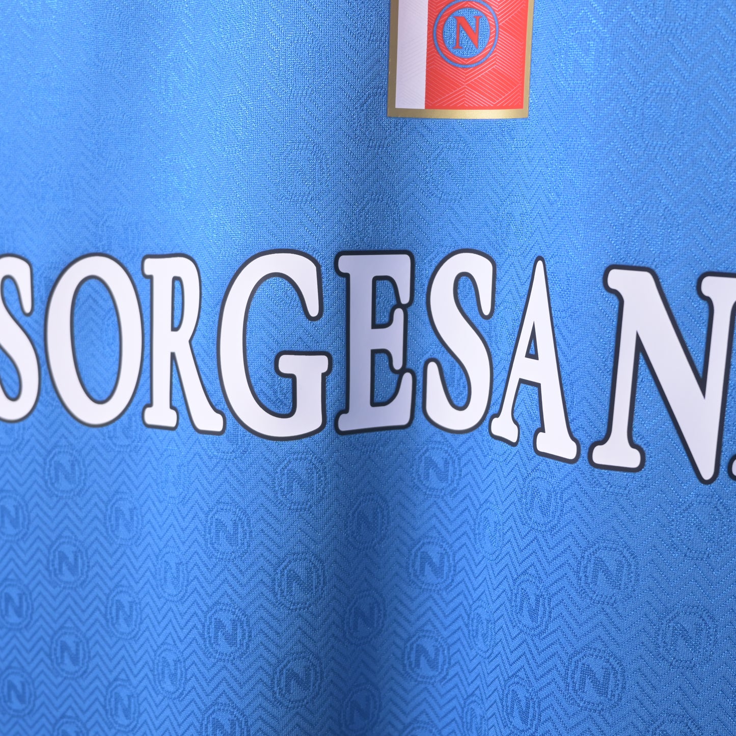 Naples 2024/25 Home Kit Authentic Championship Shirt