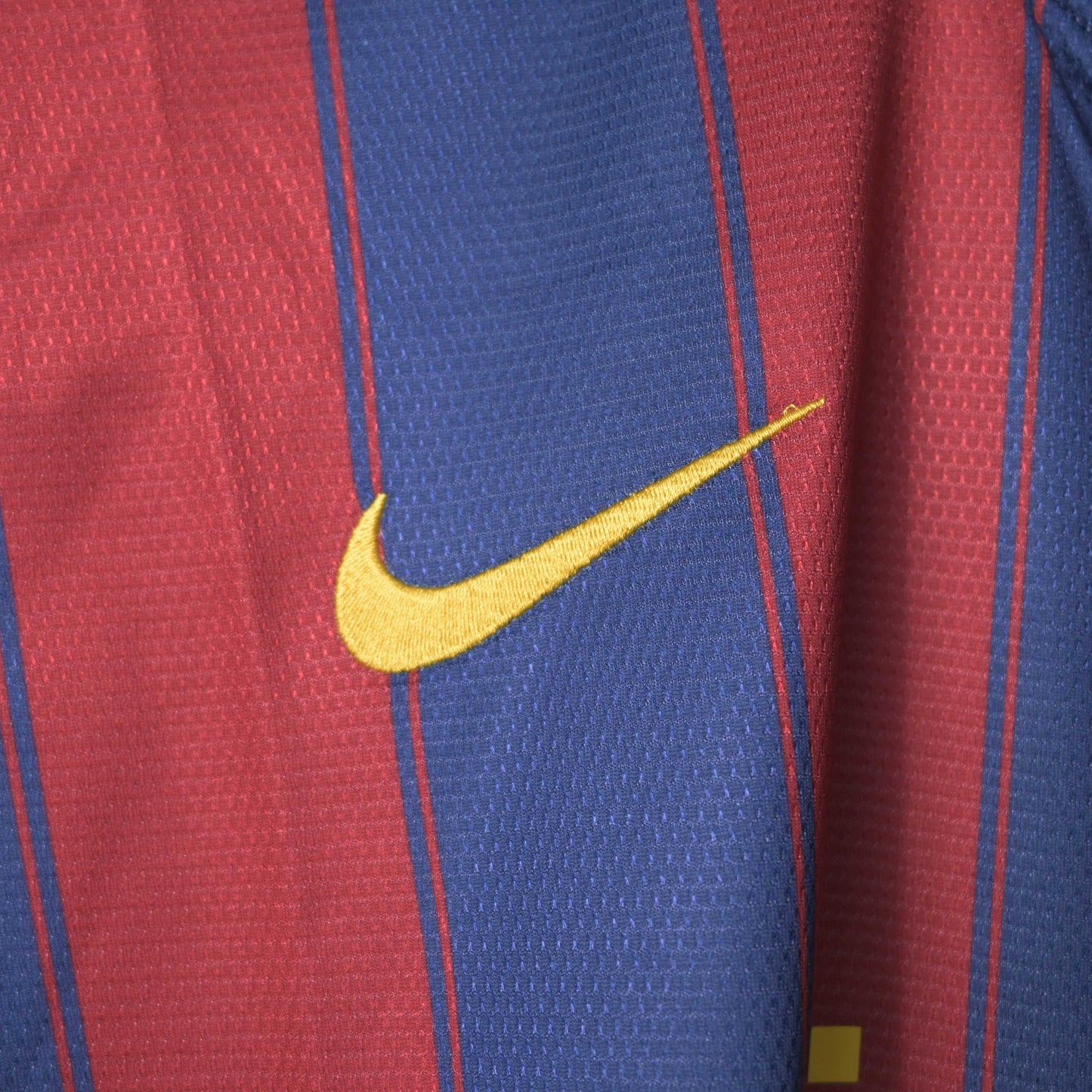 Barcelona 2009/10 Home Kit ETO'O 9 UEFA Patch