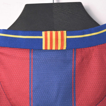 Barcelona 2009/10 Home Kit ETO'O 9 UEFA Patch