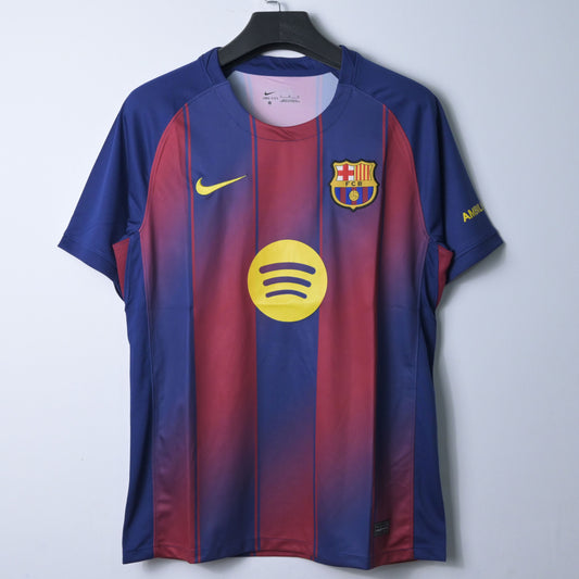 Barcelona 25/26 Home Kit Football Shirt Adult