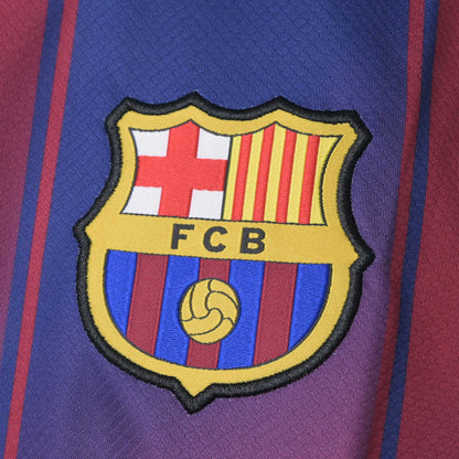 Barcelona 25/26 Home Kit Football Shirt Adult