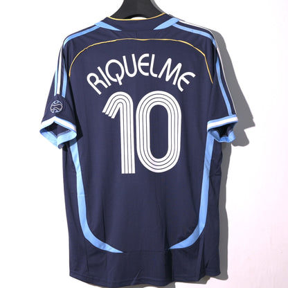 2006 Argentina Away Kit Retro RIQUELME Jersey