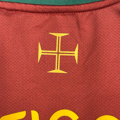 Retro 2006 Portugal Home Kit 7 FIGO