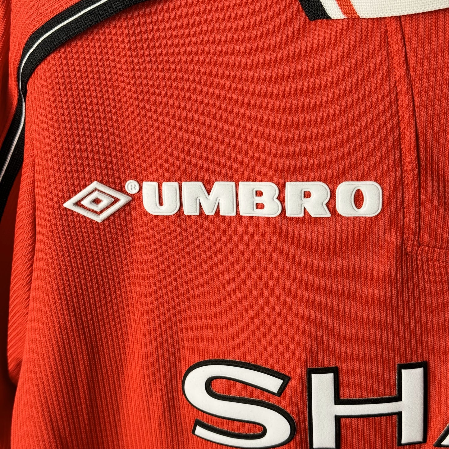 Retro 1998/99 Man United Home Kit 7 BECKHAM
