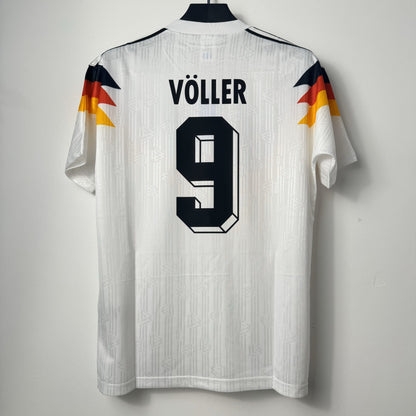 Retro 1990 Germany Home Kit VÖLLER #9 Jersey