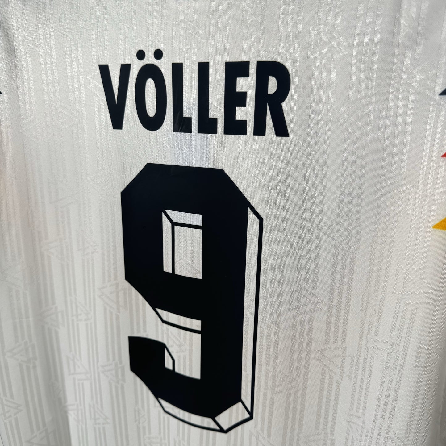 Retro 1990 Germany Home Kit VÖLLER #9 Jersey