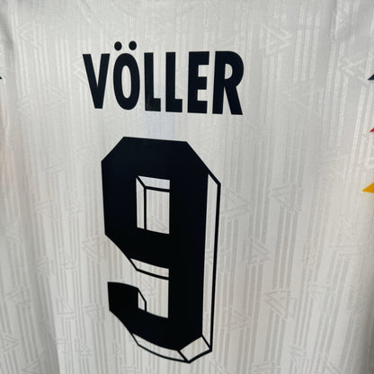 Retro 1990 Germany Home Kit VÖLLER #9 Jersey